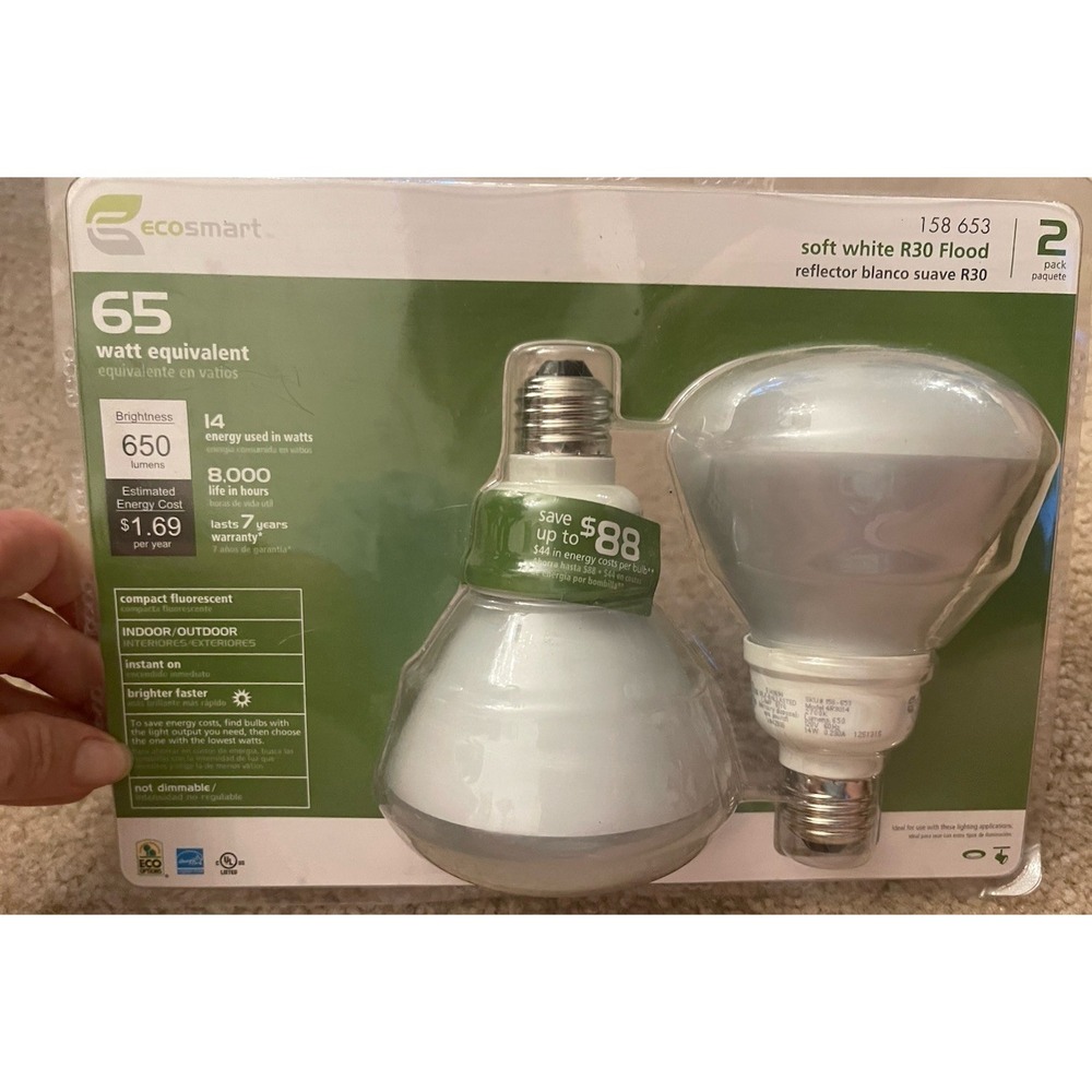 Ecosmart Flood Lights - Two Pack